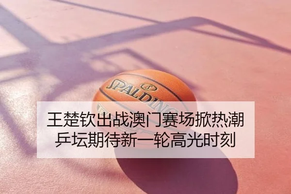 王楚钦出战澳门赛场掀热潮 乒坛期待新一轮高光时刻